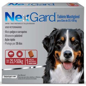 Anti-Pulgas-e-Carrapatos-Merial-NexGard-136-mg---Caes-de-251-a-50-Kg