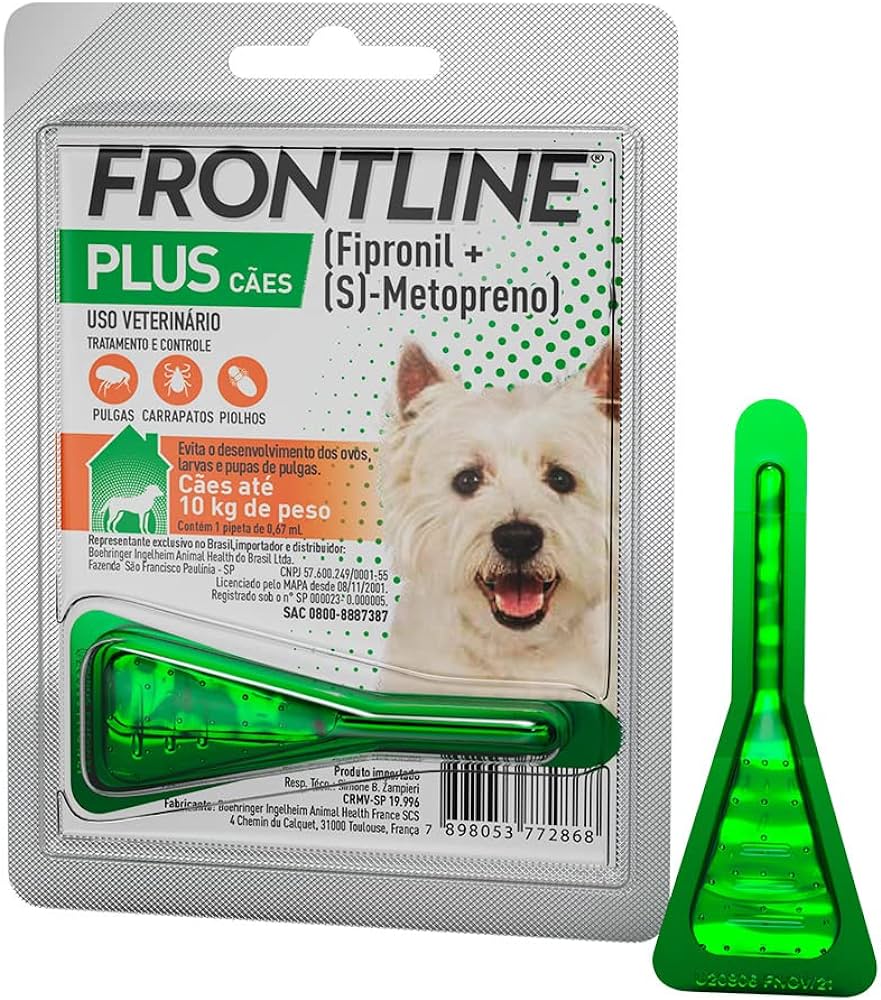 Frontline Plus Cães até 10 kg Female Pet Petshop Online femalepet