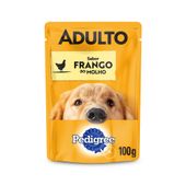 Racao-Pedigree-Sache-Adulto-Racas-Medias-e-Grandes-Frango-ao-Molho-100g